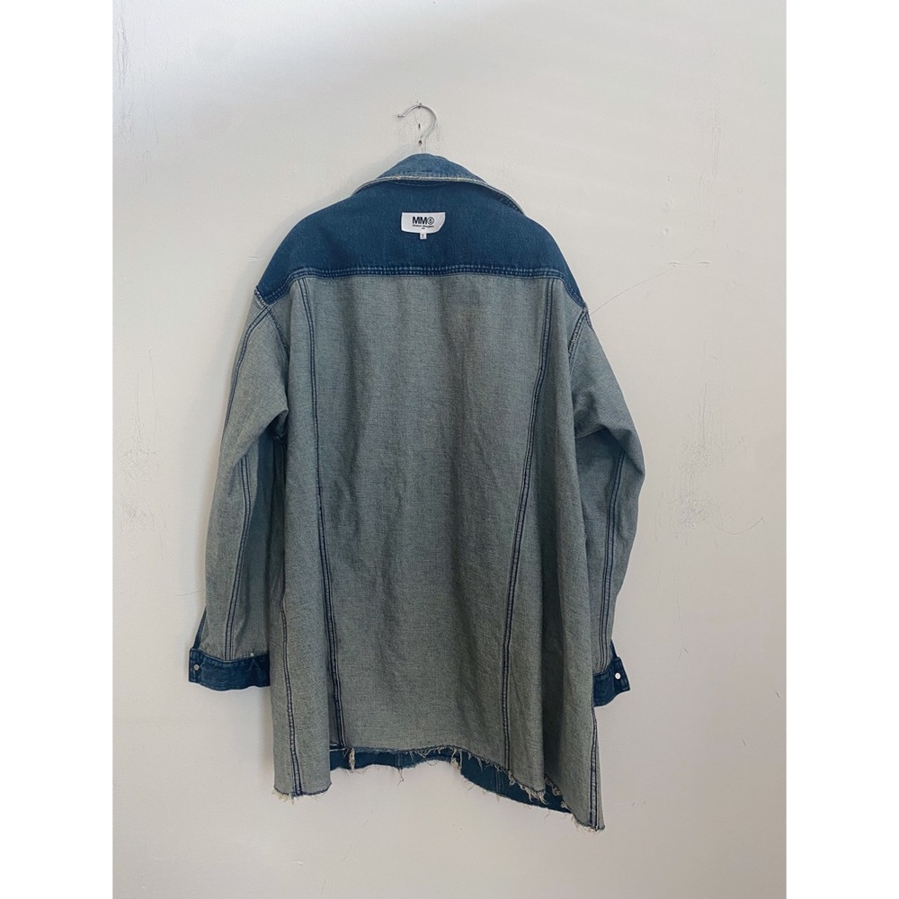 NWOT MM6 Maison Margiela Oversized Denim Jacket - Picture 16 of 16